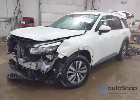 2023 Nissan Pathfinder Sl 4Wd из США, поврежденный, VIN 5N1DR3CC2PC231114